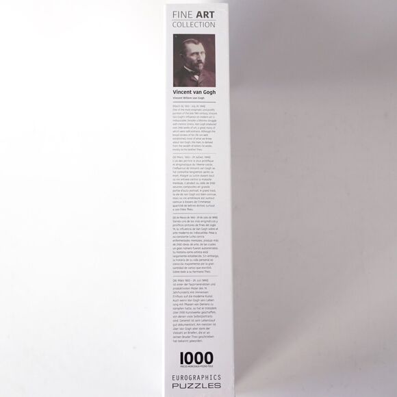 Art Collection Vincent Van Gogh Starry Night 1000 Piece Jigsaw Puzzle 73x92c NIB - Picture 3 of 4